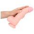 Medizinisches Silikon-Dildo (20cm) - natürlich