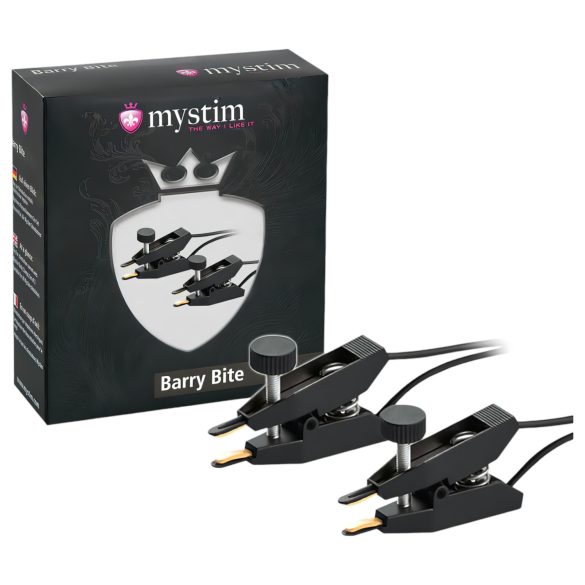 mystim Barry Bite - Elektroklammern (2 Stück)