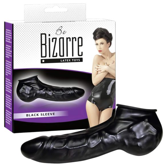 You2Toys - Latex Penis- und Hodenhülle (schwarz) - Be Bizarre