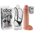King Cock Strap-on 11 - hohl, verstellbarer Dildo mit Harness (28cm)