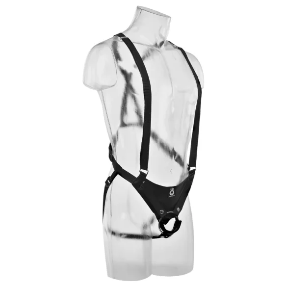 King Cock Strap-on 11 - hohl, verstellbarer Dildo mit Harness (28cm)
