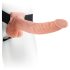 Fetisch Strap-on 9 - Anklebbbarer Dildo (Natur)