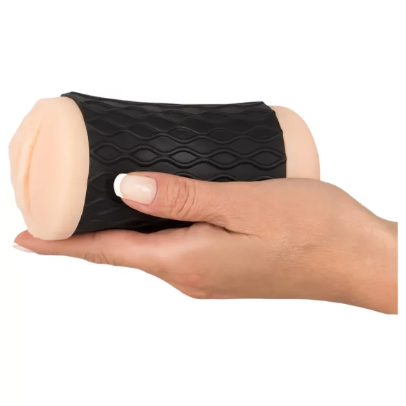 Nature Skin - Naturale Haut P & A Masturbator (Natur-Schwarz)