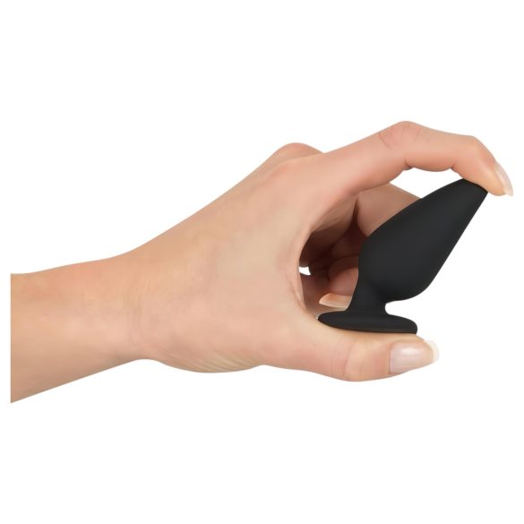 Black Velvet Heavy - 40g Analplug (schwarz)