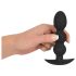 Black Velvet Balls - 145g Analplug (schwarz)