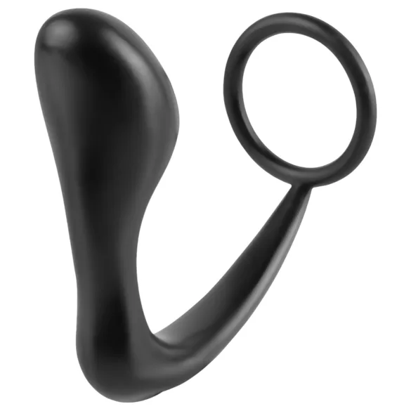 analfantasy ass-gasm - Analplug mit Penisring (schwarz)
