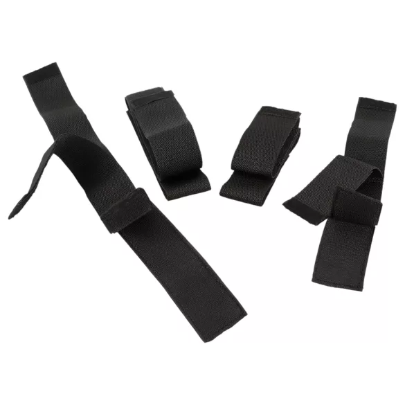 Bad Kitty - Hand- und Fußbindung Set (schwarz)