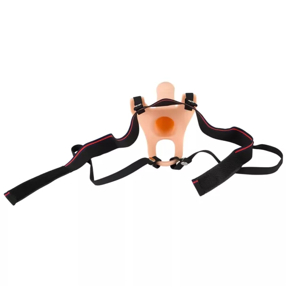You2Toys - Strap-on M - hohl Dildo zum Anschnallen - natur