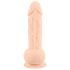 Silexd 9,5 - Haft-Saugnapf Dildo 24cm (natur)