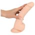 Silexd 9,5 - Haft-Saugnapf Dildo 24cm (natur)