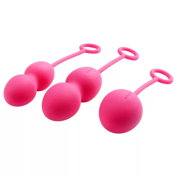 Svakom Nova - 3-teiliges Kegelball-Set (rot)