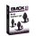 Black Velvet - Silikon Anal-Plug-Set (3-teilig) - Schwarz