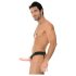 Fetisch Strap-On 6 - anbringbarer, hohler Dildo (natur)