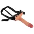 Realistixxx Strap-on - befestigbarer, hohler Dildo (natur)