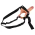 Realistixxx Strap-on - befestigbarer, hohler Dildo (natur)