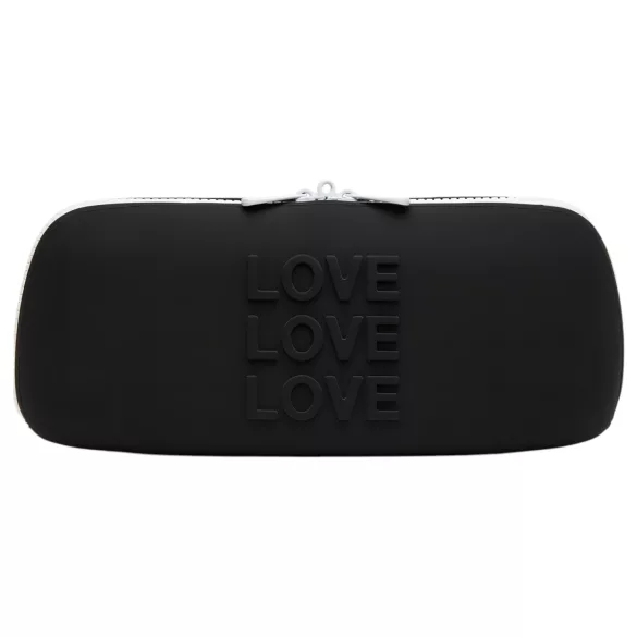Happyrabbit - Sexspielzeug Tasche (schwarz) - mittelgroß