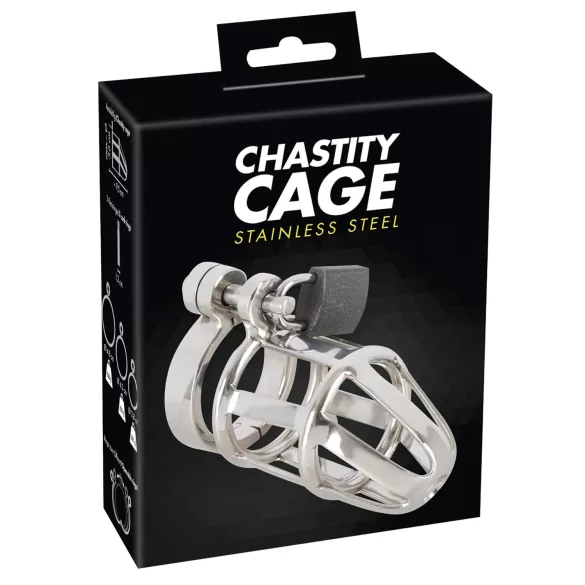 You2Toys Chastity Cage: Metall Peniskäfig mit Schloss