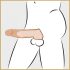 Realistixxx - Penis-Manschette mit Hodenring - 16cm (natur)