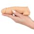 Realistixxx - Penis-Manschette mit Hodenring - 16cm (natur)