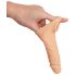 Realistixxx - Penis-Manschette mit Hodenring - 16cm (natur)