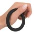 Black Velvet - Silikon Penisring (schwarz) - 5cm