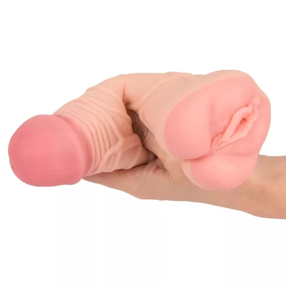 Nature Skin - 2in1 Masturbator & Penishülle (hautfarben)