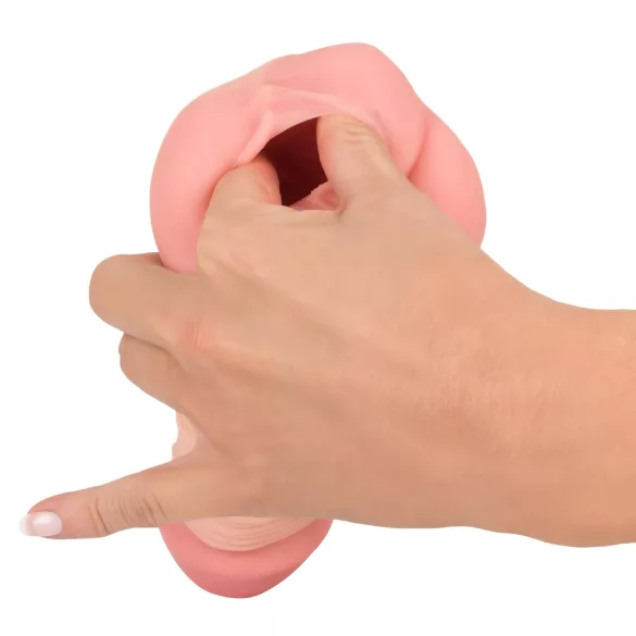 Nature Skin - 2in1 Masturbator & Penishülle (hautfarben)