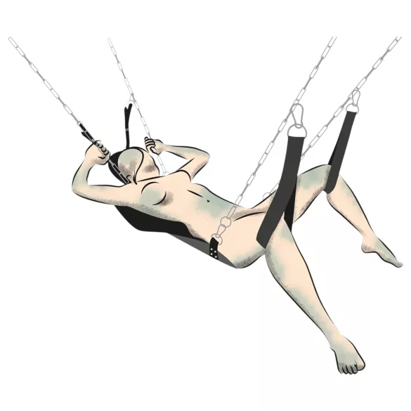 You2Toys Sex Swing - Sexschaukel (schwarz)