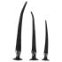 You2Toys - extra langes Analplug-Set (3-teilig) - schwarz