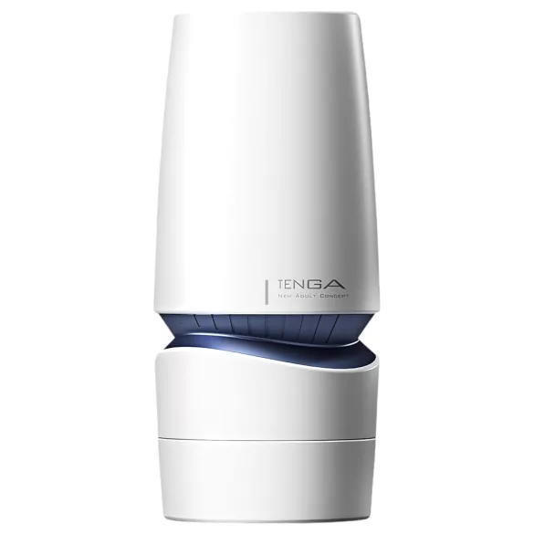 TENGA Aero - Supersaugendes Masturbator-Mund (Weiß-Blau)
