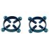 Bad Kitty - Spirale Brustwarzen Schmuck (Rund) - Blau