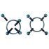 Bad Kitty - Spirale Brustwarzen Schmuck (Rund) - Blau