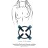 Bad Kitty - Spirale Brustwarzen Schmuck (Rund) - Blau