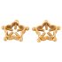 Bad Kitty - Drehende Brustwarzen-Schmuck (Blume) - Gold
