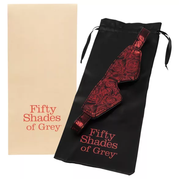 Fifty Shades of Grey - Augenmaske (schwarz-rot)
