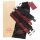 Fifty Shades - Fesseln Set (Schwarz-Rot)