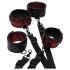 Fifty Shades - Fesseln Set (Schwarz-Rot)