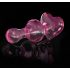 Icicles No. 75 - Herzförmiger Glas-Analdildo (Pink)