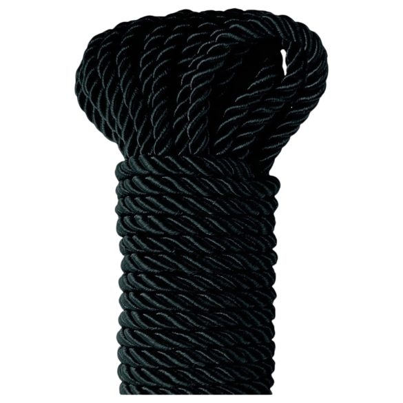 Fetisch Seidenseil - Shibari Tau - 10m (schwarz)