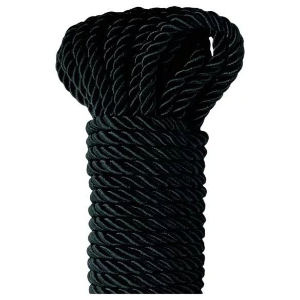 Fetisch Seidenseil - Shibari-Bondage-Seil (10 m, schwarz)