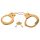 Fetisch Fantasie - Metall Handschellen (Gold)