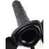 Pipedream Fetish Strap-On 8 - anlegbarer, hohler Vibrator (schwarz)