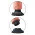 King Cock 9 - Flexible, mit Saugnapf Vibrator (26cm) - Natur