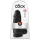 King Cock 9 Chubby - Saugnapf-Dildo mit Hoden (23cm) - schwarz