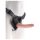 King Cock 7 - Strap-On Dildo mit Gurt (schwarz)