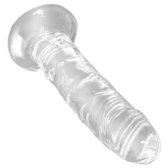 King Cock Clear 6 - Saugnapf-Dildo (15 cm)