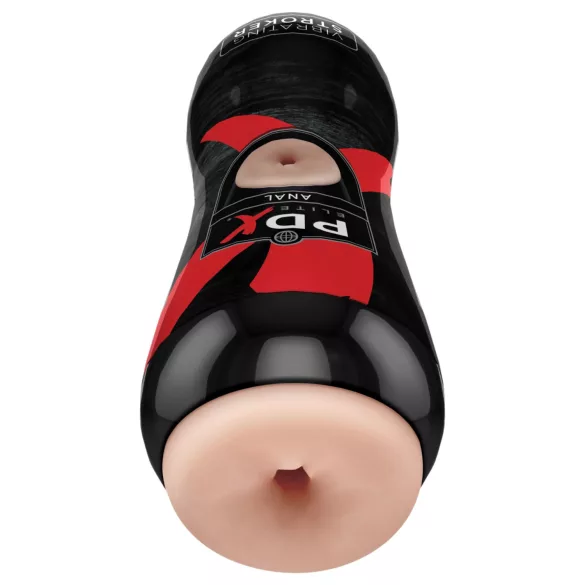 PDX Elite - vibrierender Po-Masturbator (naturfarben)