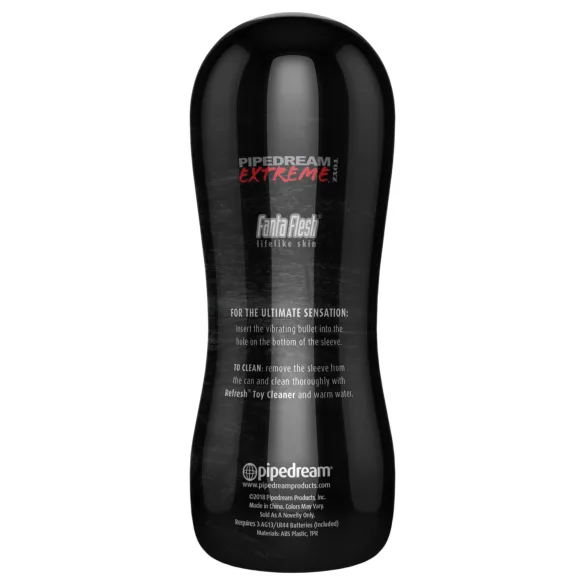 PDX Elite - vibrierender Po-Masturbator (naturfarben)