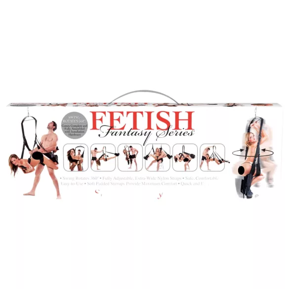 Fetish Fantasy - Sexschaukel 360° drehbar (schwarz)