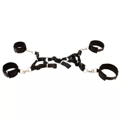Fetish Fantasy - Bettfessel-Set (schwarz)